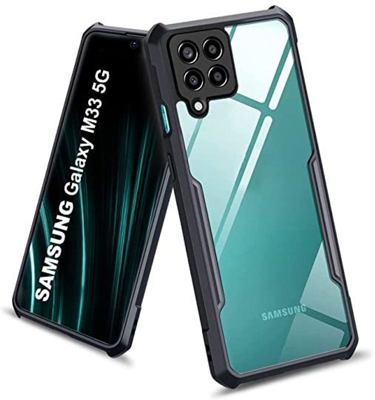 Vshop Back Cover for Samsung Galaxy M33 5G  (Transparent)
