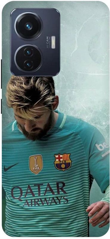 THE NARAYANA COLLECTIONS Back Cover for VIVO T1 44W- V2153-MESSI,FOOTBALL,SPORTS,STYLISH  (Multicolor, Hard Case, Pack of: 1)