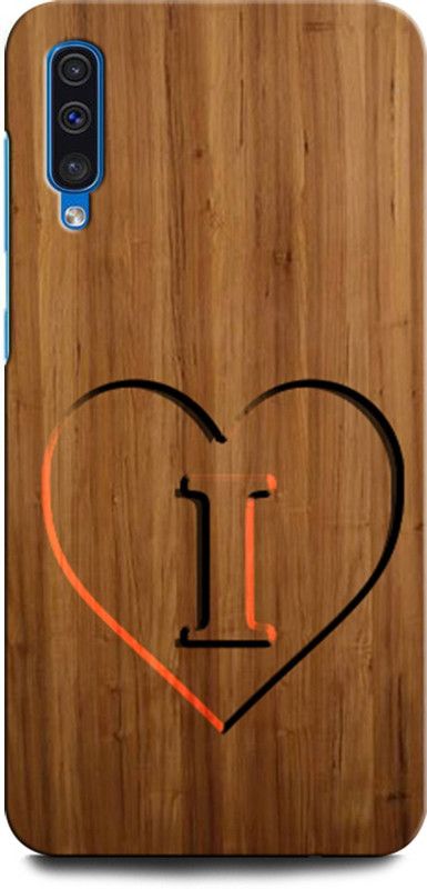 ORBIQE Back Cover for SAMSUNG Galaxy A30s I, I LETTER, I DESIGN, I ALPHABET, I NAME  (Multicolor, Hard Case, Pack of: 1)