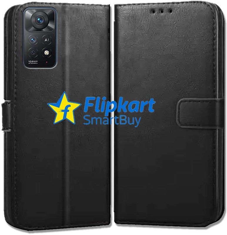 Flipkart SmartBuy Back Cover for Mi Note 11 Pro 5G  (Black, Cases with Holder, Pack of: 1)