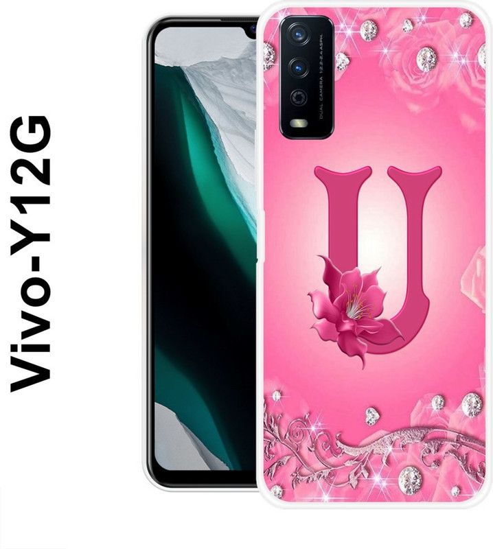 KLC Back Cover for Vivo Y12S 2021, Vivo Y20, Vivo Y20i, Vivo Y20G, Vivo Y20A, Vivo Y20T  (Pink, Grip Case, Silicon)