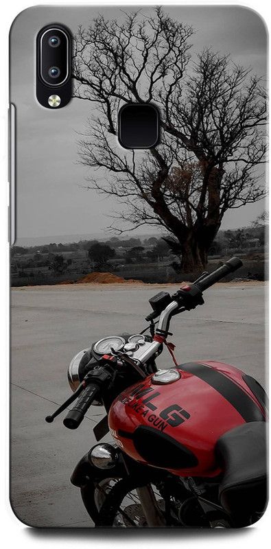 INTELLIZE Back Cover for Vivo V9 Pro 1851/PD1730DF_EX BIKE, BULLET, RIDE, RIDER, ROYAL ENFIELD  (Multicolor, Hard Case, Pack of: 1)