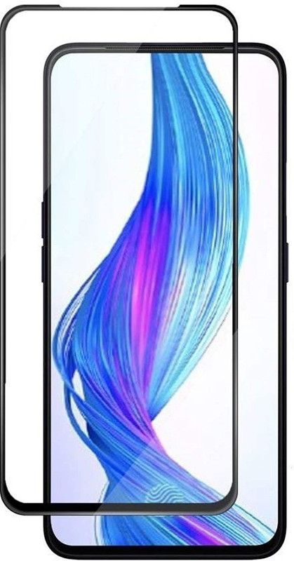 TempGlow Edge To Edge Tempered Glass for VIVO V15  (Pack of 1)