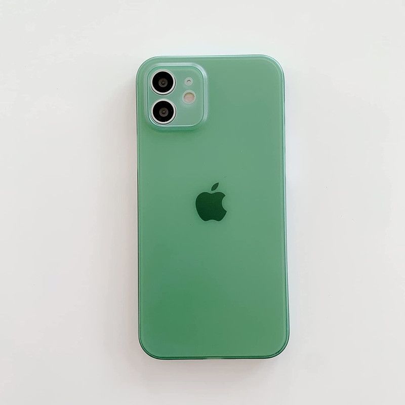AJIIBO Back Cover for I Phone 11 Pro Max  (Green)