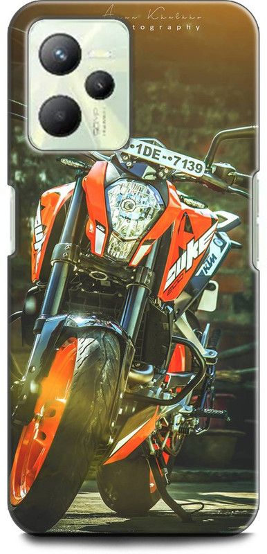 KEYCENT Back Cover for Realme C35, RMX3511 DUKE, KTM, BIKE, BIKE LOVER  (Multicolor, Shock Proof, Pack of: 1)