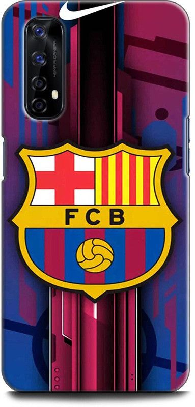Afterglow Back Cover for Realme Narzo 20 Pro FCB, BARCELONA, FOOTBALL CLUB, MESSI, SPORTS, FOOTBALL  (Multicolor, Shock Proof, Pack of: 1)