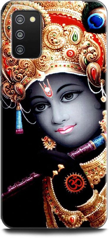 INDICRAFT Back Cover for SAMSUNG Galaxy F02s KRISHNA, LORD, KANHIYA, KRISHANJI, GOD  (Multicolor, Dual Protection, Pack of: 1)