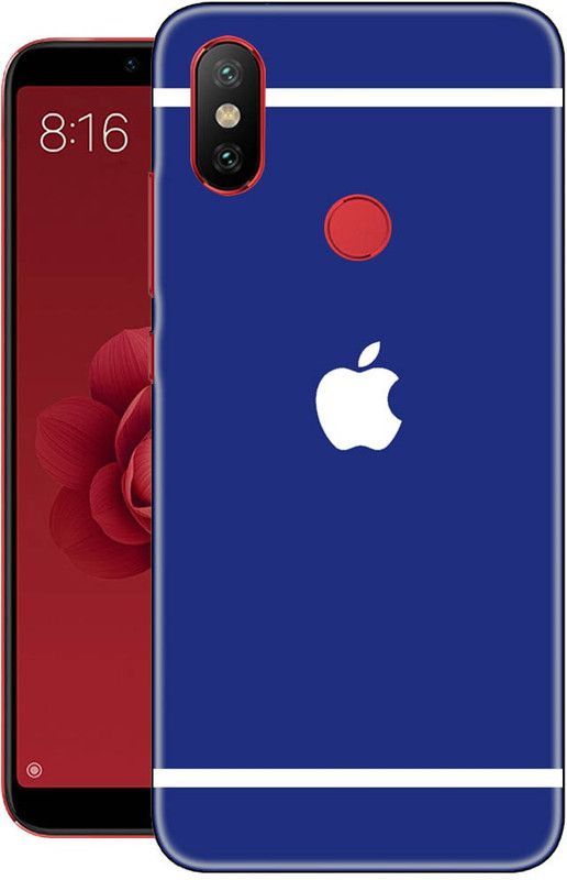 ONLITE Back Cover for Mi A2  (Multicolor, Grip Case, Silicon)