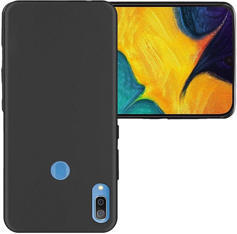 Phone Back Cover Back Cover for Vivo Y95  (Black, Grip Case, Pack of: 1)