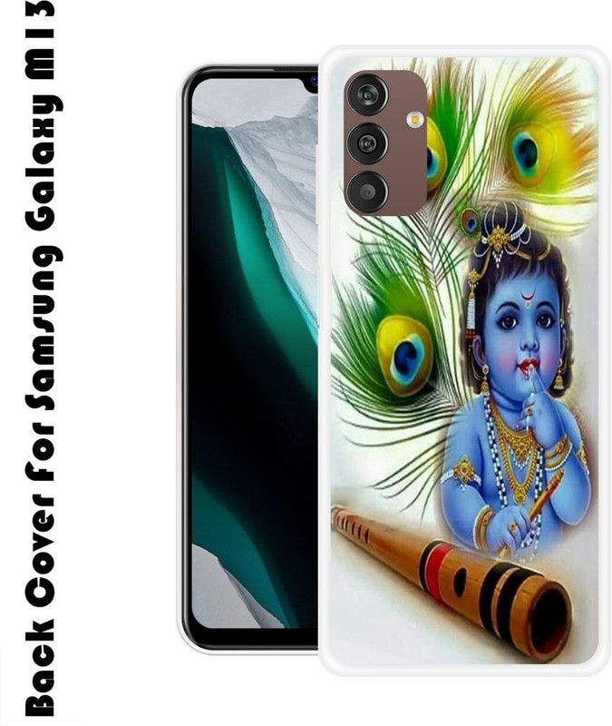LOVETHINK Back Cover for Samsung Galaxy M13 4G  (Multicolor, Grip Case, Silicon, Pack of: 1)