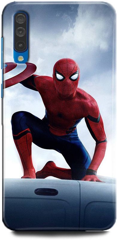 FIKORA Back Cover for Samsung Galaxy A50s/SM-A507FZLVINS SPIDERMAN PRINTED  (Multicolor, Hard Case)