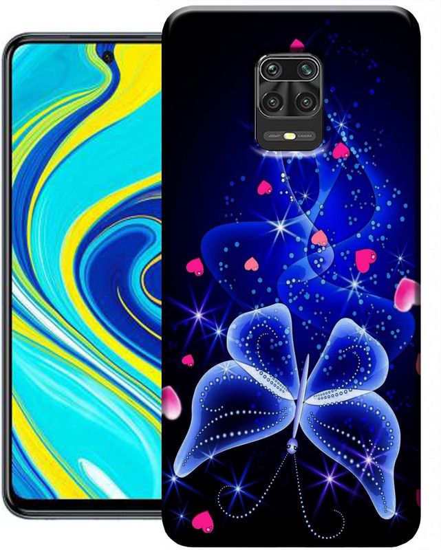 Amstyle Back Cover for Redmi Note 9 Pro Max  (Multicolor, Anti-radiation, Silicon, Pack of: 1)