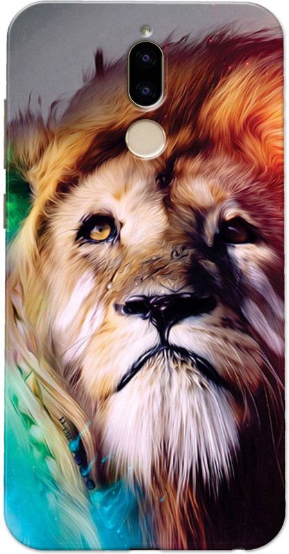 Hansviprint Back Cover for Honor 9i  (Multicolor, Grip Case, Silicon, Pack of: 1)