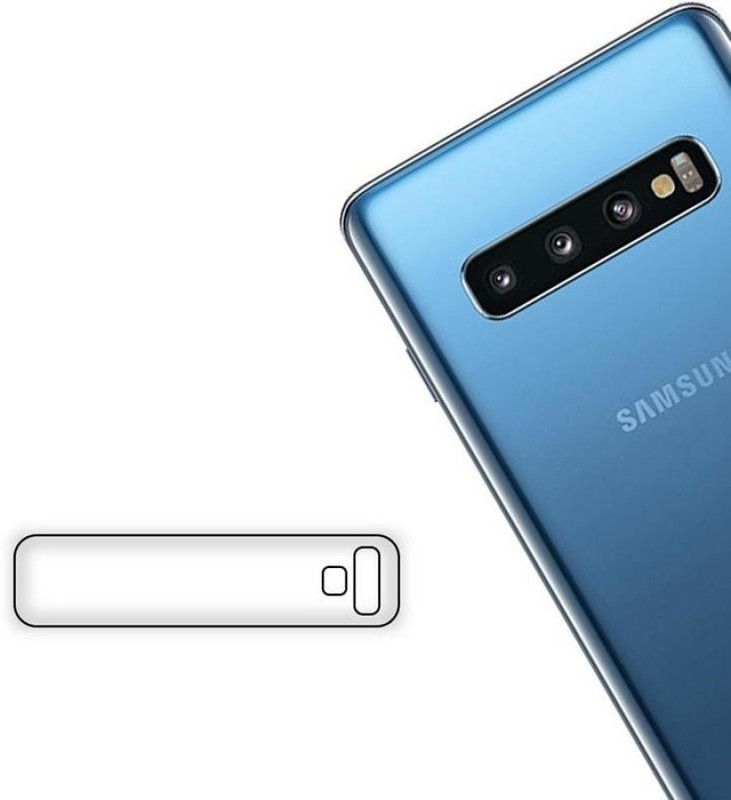 SHAKU Back Camera Lens Glass Protector for SAMSUNG S10  (Pack of: 2)
