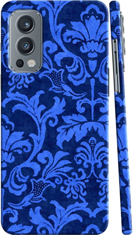 Adi Creations Back Cover for OnePlus Nord 2 5G  (Blue, Dual Protection)