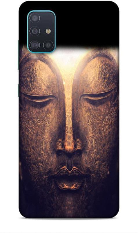 Keviv Back Cover for Samsung Galaxy A51  (Black, Brown, Pack of: 1)