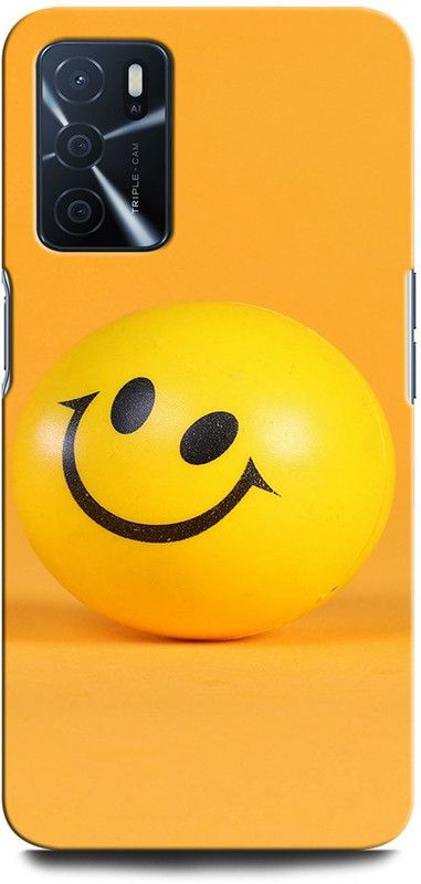ORBIQE Back Cover for OPPO A16 CPH2269 SMILE, SMILE FACE, FUNNY, HAPPY, CARTOON  (Multicolor, Hard Case)