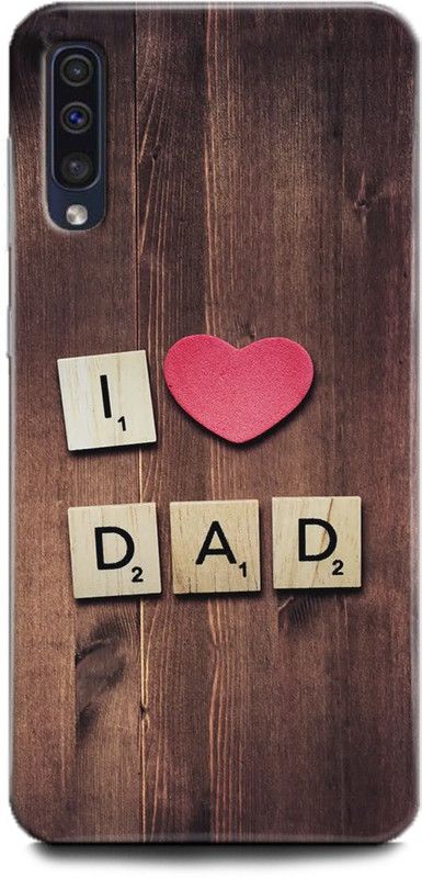 INDICRAFT Back Cover for Samsung Galaxy A50s, Dad, Printed  (Multicolor, Shock Proof, Pack of: 1)