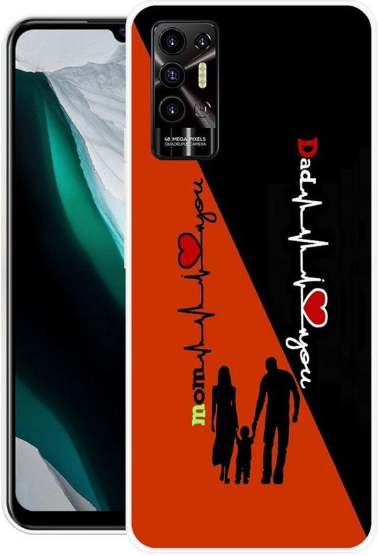 PAEDICON Back Cover for Tecno Pova 2  (Multicolor, Grip Case, Silicon, Pack of: 1)