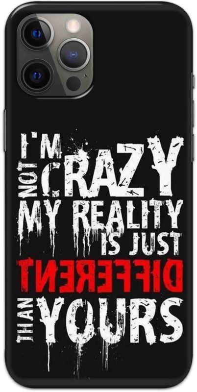 NDCOM Back Cover for iPhone 12 Pro Max Different Than Yours Printed  (Multicolor, Hard Case, Pack of: 1)
