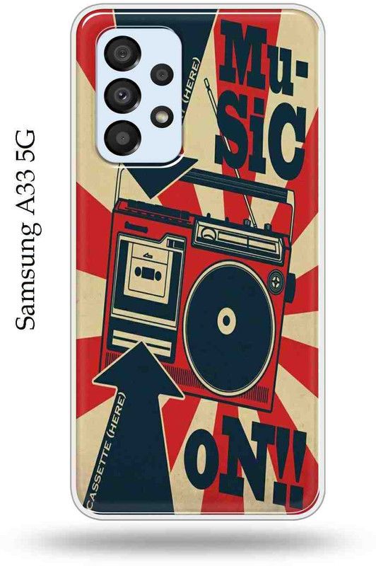 Mystry Box Back Cover for Samsung A33 5G  (Multicolor, Silicon)