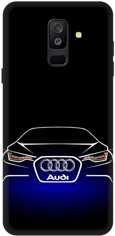 SSMORYA Back Cover for Samsung Galaxy J8, Sports Car Multicolour Printed  (Multicolor, Shock Proof, Pack of: 1)