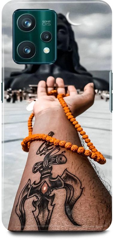play fast Back Cover for OPPO A76, CPH2375 ADIYOGI, SHIVA, STATUE, RUDRAKSH, SHIV, SHIVJI  (Black, Hard Case, Pack of: 1)