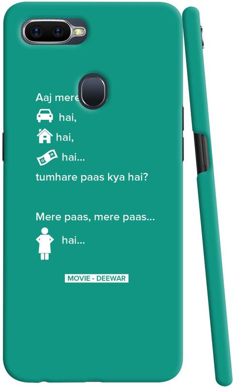JS CREATIONS Back Cover for Realme 2 Pro  (Green, White, Pack of: 1)