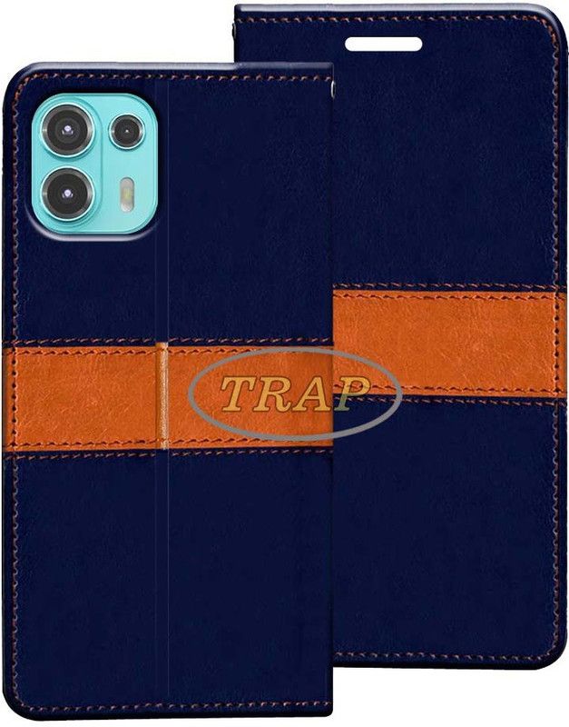 Trap Back Cover for Moto Edge 20 Fusion  (Multicolor, Cases with Holder, Pack of: 1)