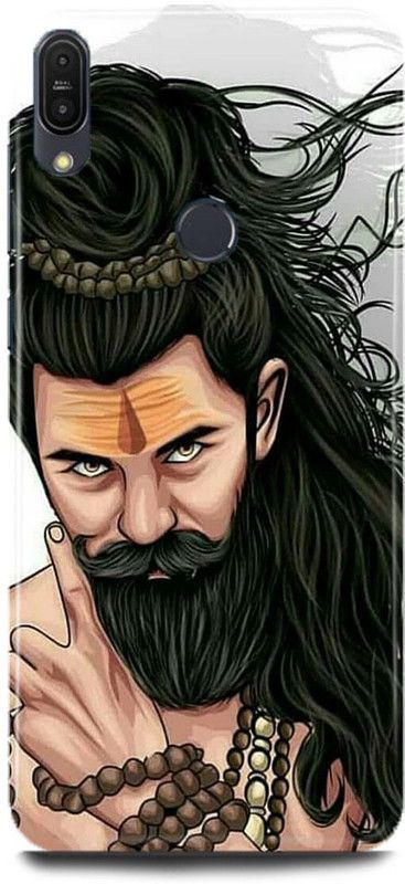 MP ARIES MOBILE COVER Back Cover for ASUS ZenFone Max Pro M2, MAHAKAL OM SHIV SHIV JI BHOLENATH ANGRY SHIV DAMRU MAN SHIVA  (Multicolor, Hard Case, Pack of: 1)