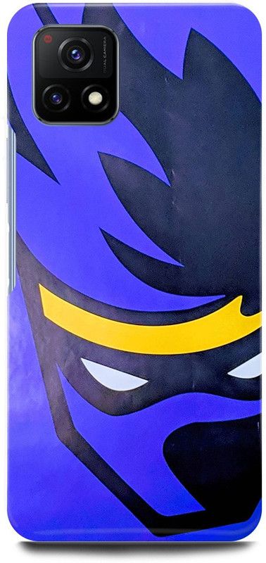 play fast Back Cover for Vivo Y72 5G, V2060 NARUTO, SHIPPUDEN, ANIME, NEON  (Blue, Hard Case, Pack of: 1)