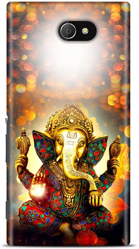 Sankee Back Cover for Sony Xperia M2  (Yellow, Hard Case)