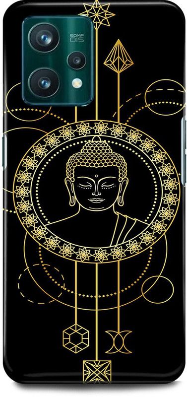 play fast Back Cover for OPPO A76, CPH2375 GAUTAM, BUDDHA, NAMO, BUDDHAYE  (Black, Hard Case, Pack of: 1)