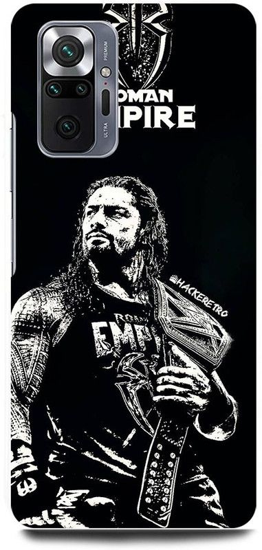 FRONK Back Cover for REDMI Note 10 Pro Max, ROMAN, REIGNS, WRESTLER, WWE, SHIELD  (Black, Hard Case)