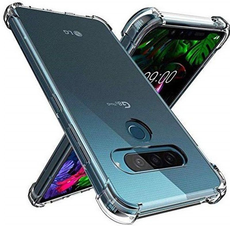 ROYALBASE Back Cover for LG G8s ThinQ  (Transparent, Grip Case, Pack of: 1)