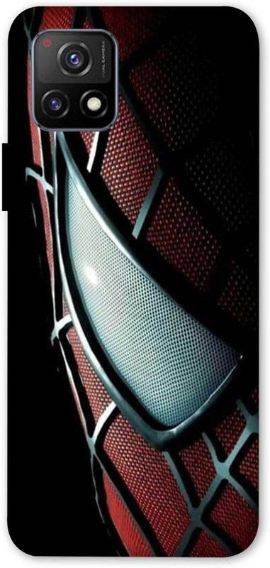 NDCOM Back Cover for VIVO Y72 5G  (Red, White, Hard Case, Pack of: 1)