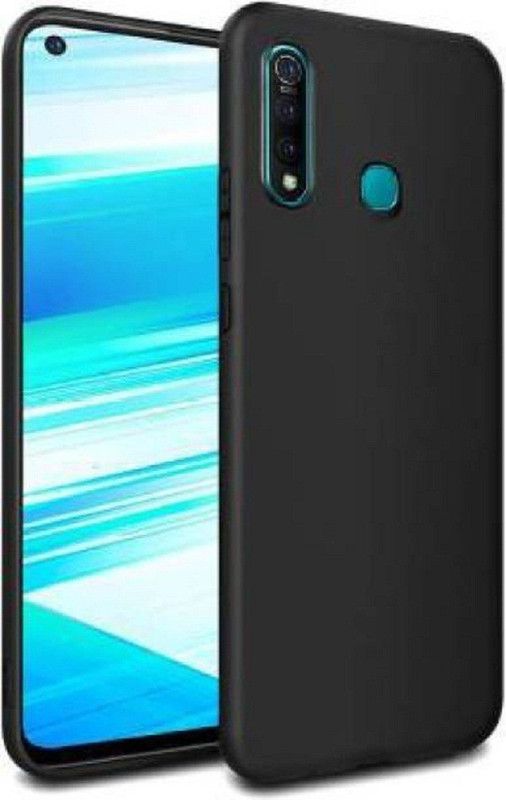 Sciforce Back Cover for Vivo Y17  (Black, Grip Case, Pack of: 1)