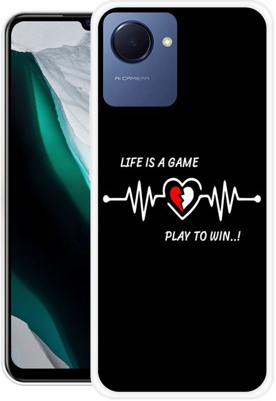 redfly Back Cover for Realme Narzo 50i Prime, Realme C30  (Multicolor, Grip Case, Silicon)