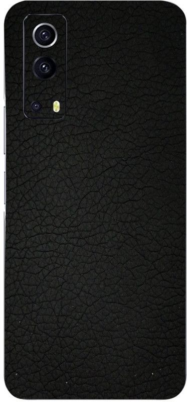 Mclaxa Vivo iQoo Z3, vivo iqoo z3, Vivo iQoo Z3 Mobile Skin  (Black Leather Skin With Super matte finish)