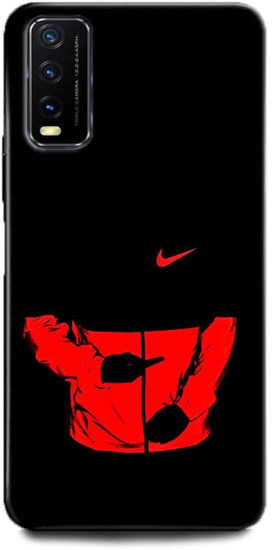 INDICRAFT Back Cover for Vivo Y12G, V2068 NIKE, LOGO, SIGN, NIKE EMBOLEM  (Multicolor, Dual Protection, Pack of: 1)
