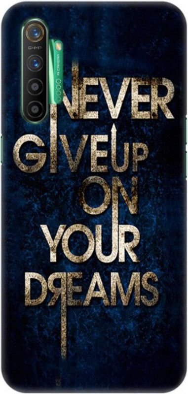 COBIERTAS Back Cover for Realme X2  (Blue, Beige)