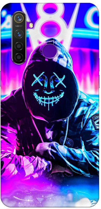 RUNVO Back Cover for Realme 5 Pro  (Multicolor, Grip Case, Silicon, Pack of: 1)