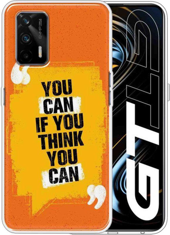 eBoggy Back Cover for Realme GT 5G  (Orange, Dual Protection, Silicon, Pack of: 1)