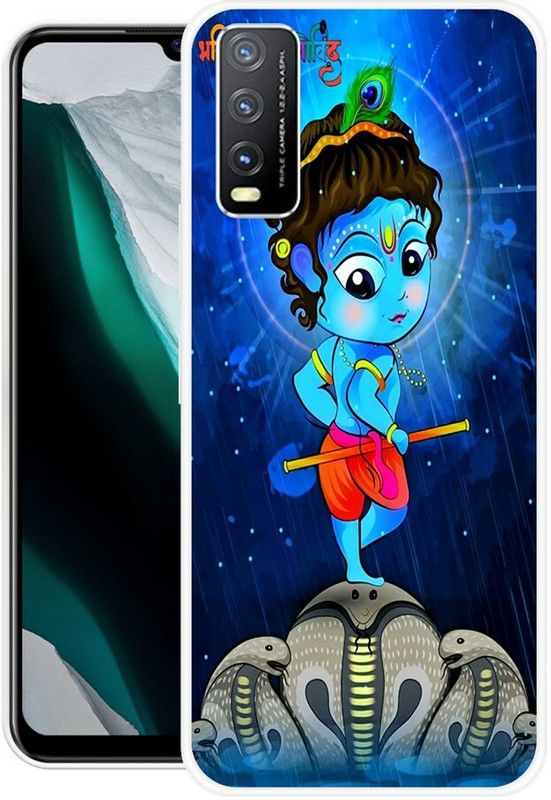 JATLAND Back Cover for Vivo Y20G  (Multicolor, Grip Case, Silicon)