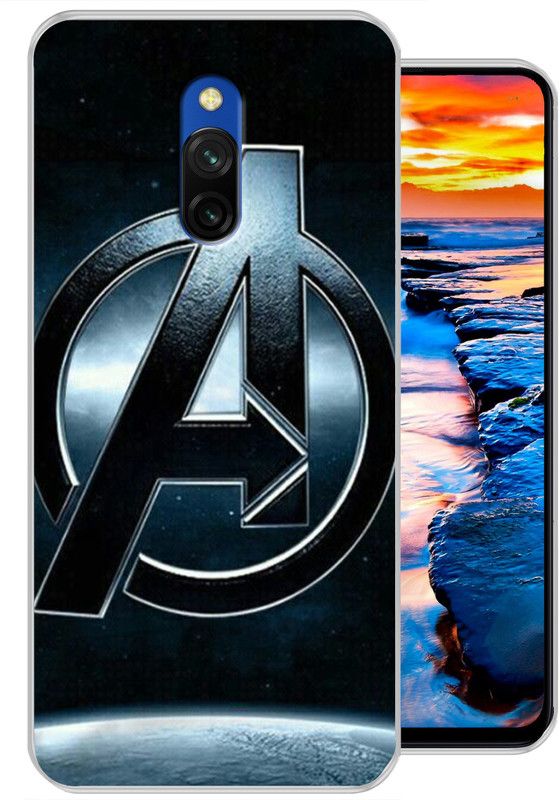 Discount Master Back Cover for Redmi 8A Dual  (Multicolor, Dual Protection, Silicon, Pack of: 1)