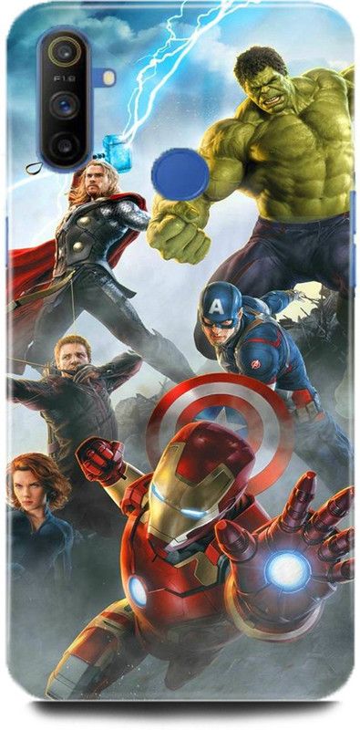 MP ARIES MOBILE COVER Back Cover for Realme Narzo 10A, Avenger,Logo,Avengers,Marvels,Superhero,superheroes,avengers,end,game,  (Multicolor, Hard Case, Pack of: 1)