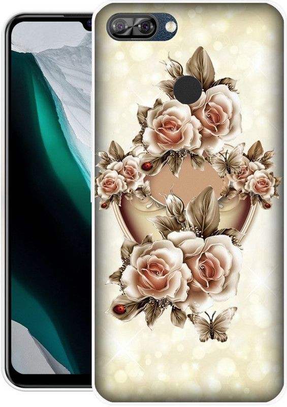 MUSKAY Back Cover for Itel A46  (Multicolor, Grip Case, Silicon, Pack of: 1)