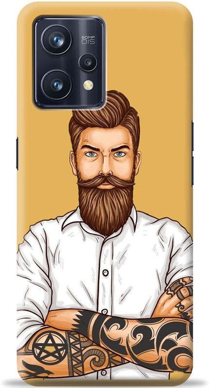 Loffar Back Cover for Realme 9  (Yellow, Shock Proof, Pack of: 1)
