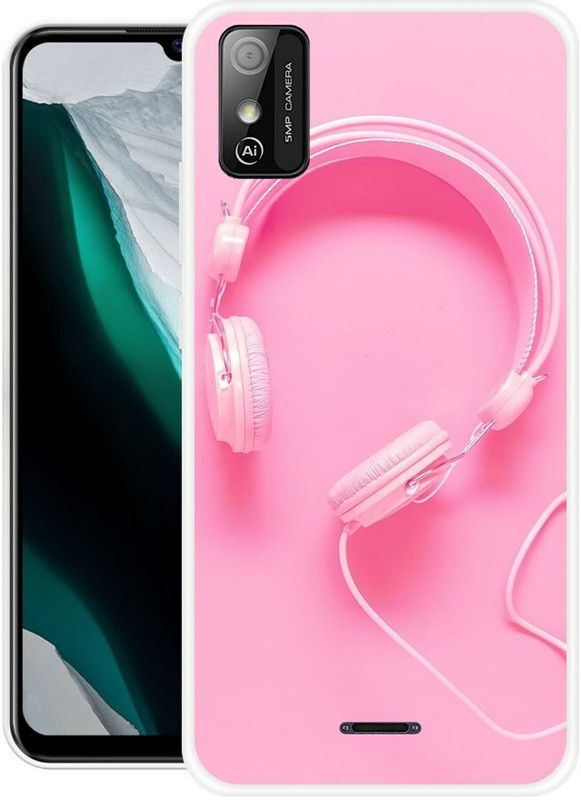 INDIALAND Back Cover for Lava Z21  (Multicolor, Grip Case, Silicon)