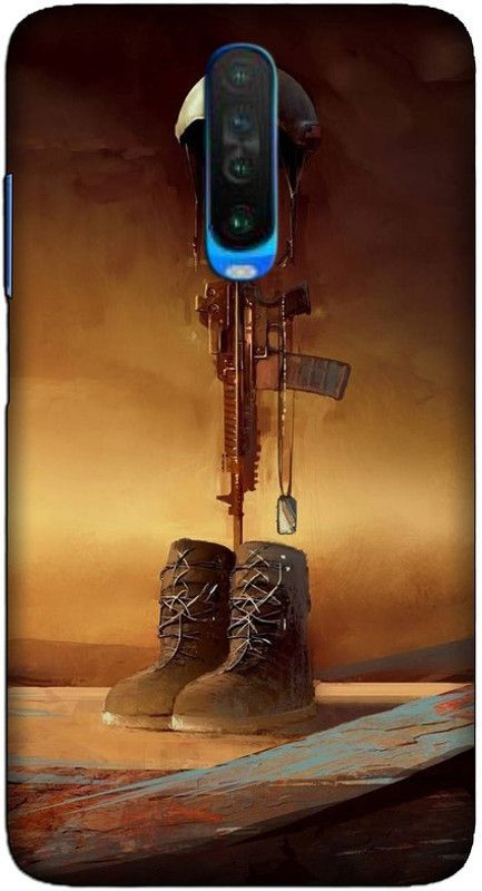 CROKIAN Back Cover for POCO X2 Soldiers Weapon Back Cover  (Multicolor, Hard Case, Pack of: 1)